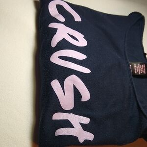 Victoria's Secret M  'CRUSH'  black tee